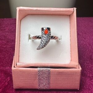 Bomb Party Silver ring size 5